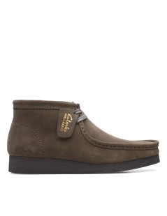 Clarks Polacchine Uomo Wallabee Camoscio Stone
