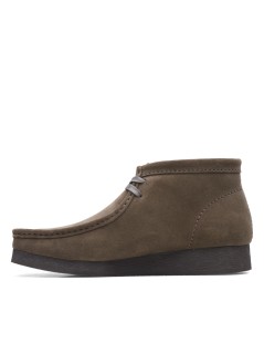 Clarks Polacchine Uomo Wallabee Camoscio Stone