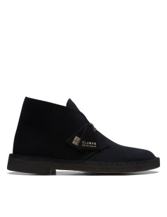 Clarks Polacchino Desert Boot Original Camoscio Nero
