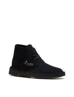 Clarks Polacchino Desert Boot Original Camoscio Nero