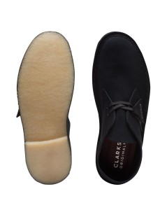 Clarks Polacchino Desert Boot Original Camoscio Nero