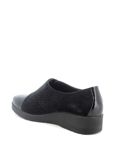 Enval Soft Slipon Velcro Strass Nero