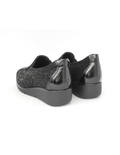 Susimoda Mocassino Classic Extra Comodo Camoscio Nero