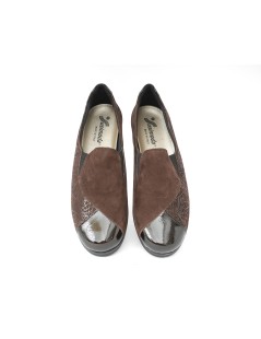 Susimoda Mocassino Classic Extra Comodo Camoscio Caffè