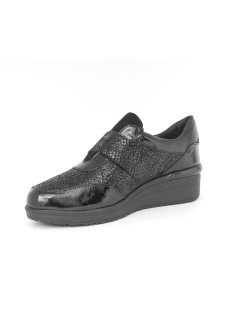 Susimoda Sneakers Comfort Agile Velcro Strass Nero