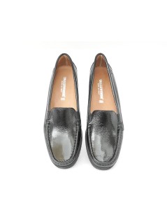 Valleverde Mocassino Donna Classic Zeppa Naplak Nero